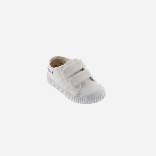 Victoria 1915 Tiras Lona Baskets Enfants Unisexe Blanc