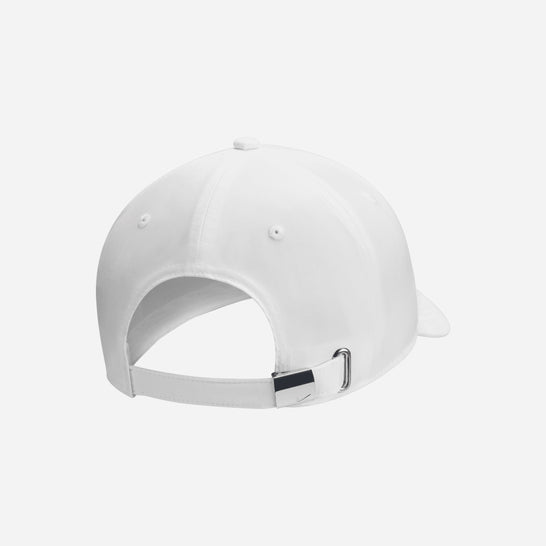 NIKE LOGO SWOOSH METAL CASQUETTE BLANCHE