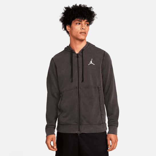 Nike Jordan Dri-Fit Air Fleece Full-Zip Sweat À Capuche Adultes Homme Gris