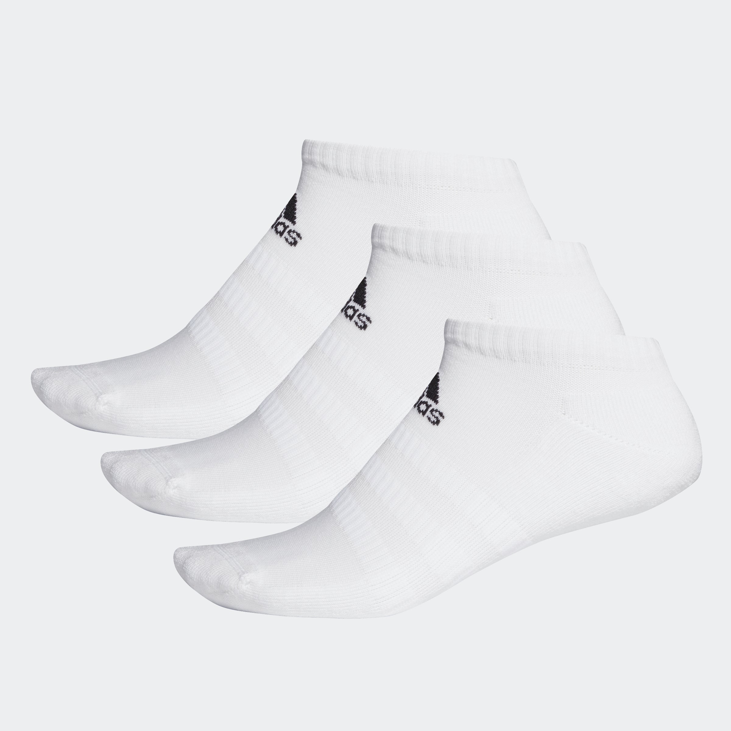 Adidas Cush Low-Cut Chaussettes de Training Unisexe (Lot de 3)