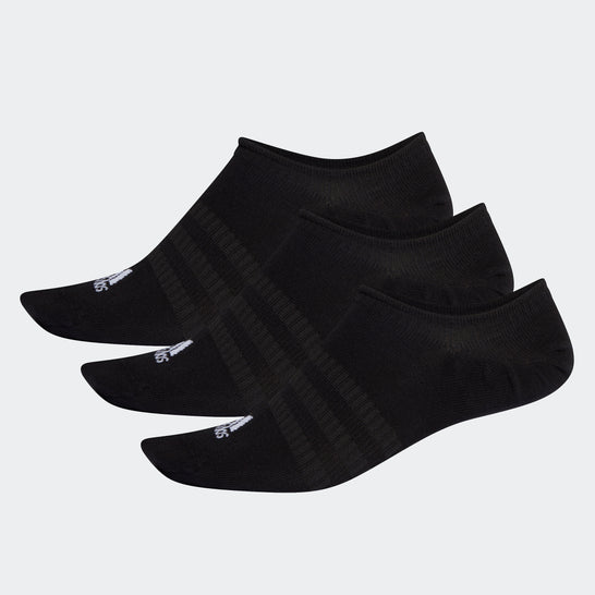 Adidas Training No-Show Socks - 3 Pairs Chaussettes Tous €šges Unisexe Noir