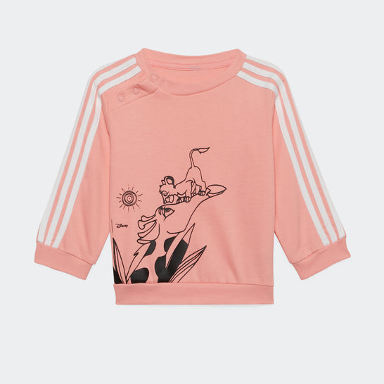 Adidas Sportswear Disney Lion King T-Shirt Enfants Femme Rose